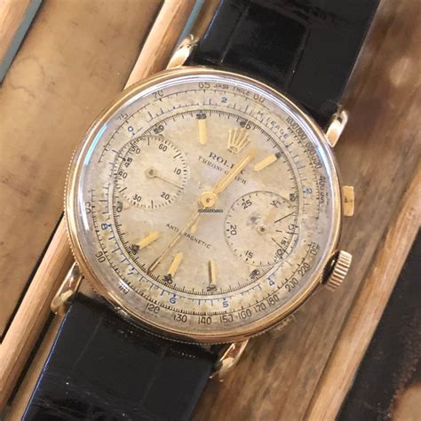 rolex 1940's chronograph 4062|vintage rolex chronograph examples.